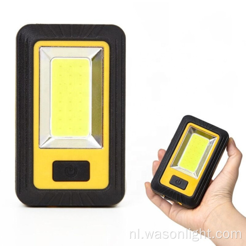 Wason rubberen handige mini -werklichten oplaadbaar magnetisch monteur licht draagbaar LED -werklicht voor campingauto -reparatie